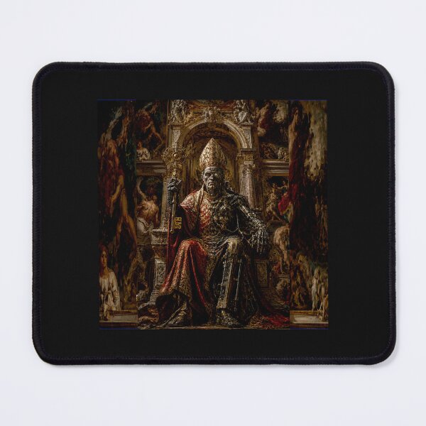 Item preview, Space Cathedral of Dreams Tarot Card The Pope #11 designed and sold by Helios Be. Lavsh.