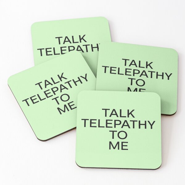 Item preview, Talk Telepathy To Me Funny Sarcastic Alien Text T-Shirt designed and sold by Agith Loren – Digital Shadows.
