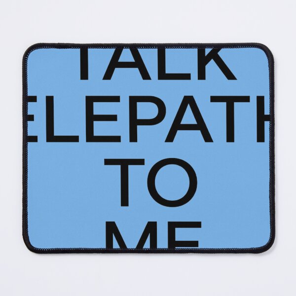 Item preview, Talk Telepathy To Me Funny Sarcastic Alien Text T-Shirt designed and sold by Agith Loren – Digital Shadows.