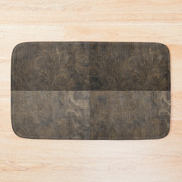 Artikelvorschau, Jacquard-Polsterstoffmuster in verwittertem Bronze entworfen und verkauft von frumixart.