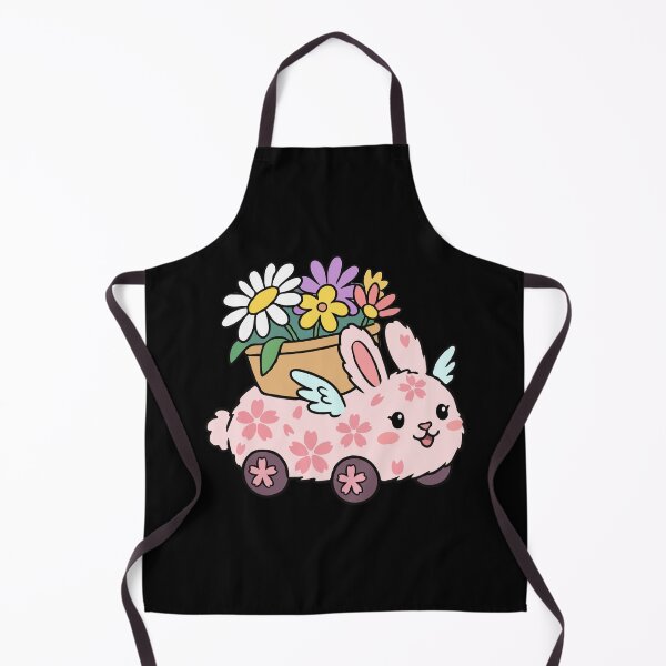 Item preview, Sakura Winged Floral Hare Car designed and sold by Emegan Print Art.