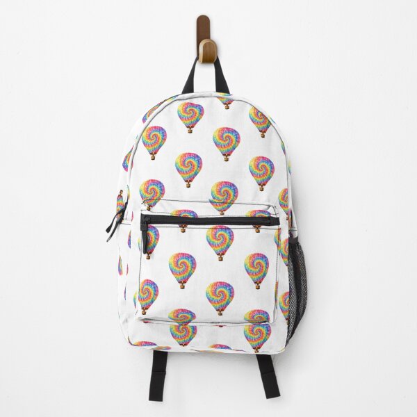 Item preview, Rainbow Tie Dye Hot Air Balloon designed and sold by jgvisualarts.