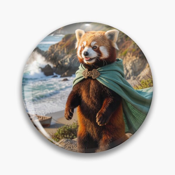 Item preview, Vagabond Red Panda Wanders the Earth designed and sold by Tridentulus.