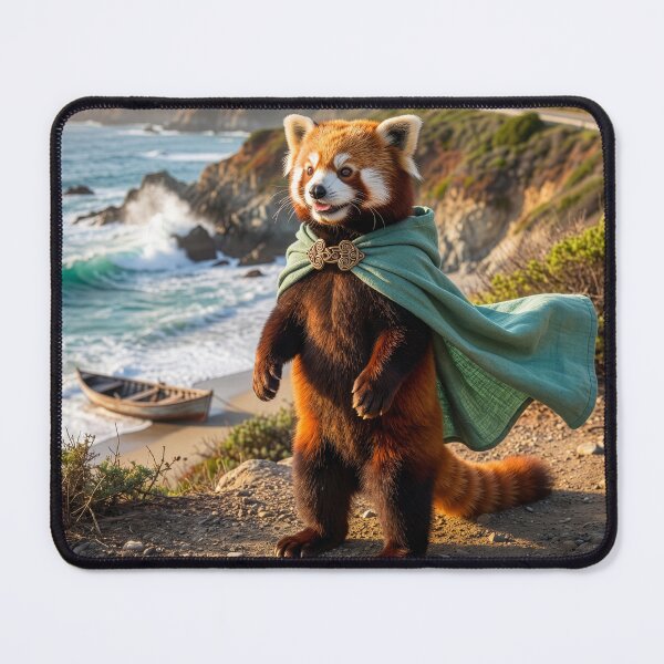 Item preview, Vagabond Red Panda Wanders the Earth designed and sold by Tridentulus.