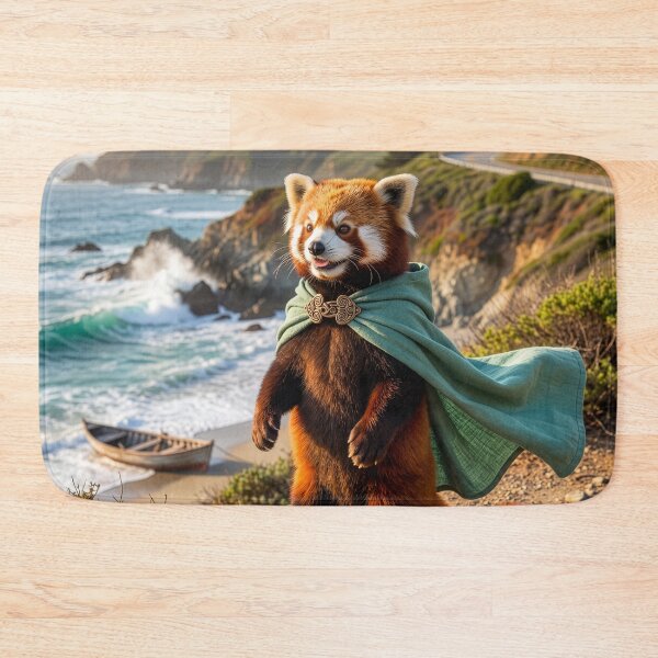 Item preview, Vagabond Red Panda Wanders the Earth designed and sold by Tridentulus.