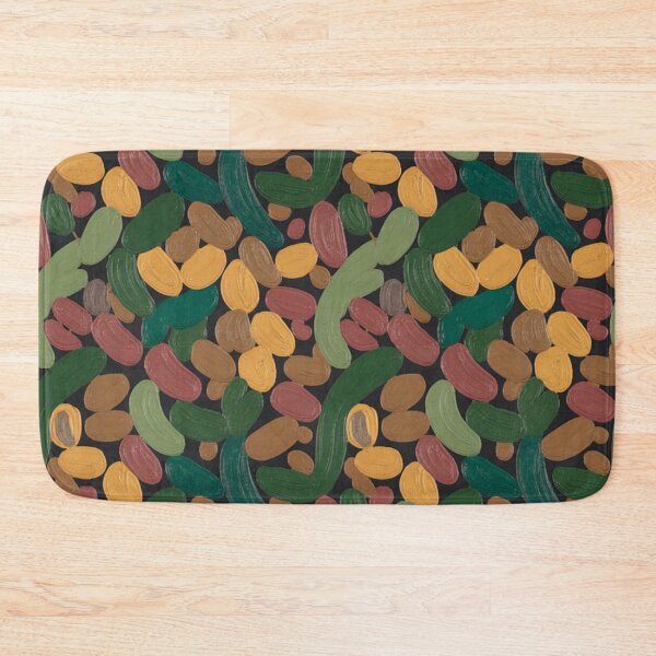 Item preview, Vibrant Abstract Organic Pattern | Colourful Pebble Bean Seamless Repeat designed and sold by Midnight Veil Designs.