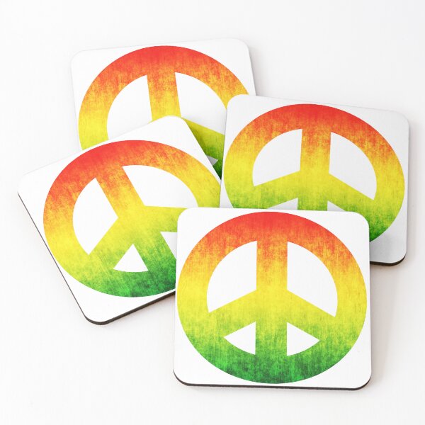 Item preview, Jamaica Inspired Peace Symbol designed and sold by AmbientArtCo.