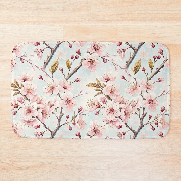 Item preview, Soft Sakura Blossom Spring Pattern designed and sold by Storybook Botanica.