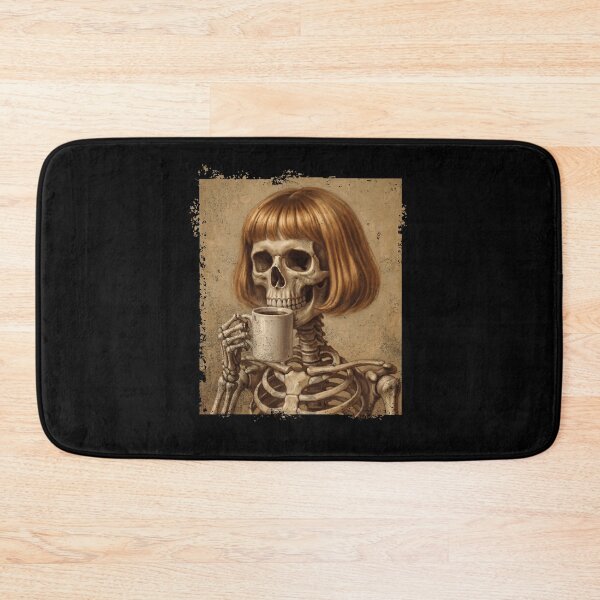 Item preview, Skeleton Bob Haircut Coffee Lover Morning Brew designed and sold by d247.
