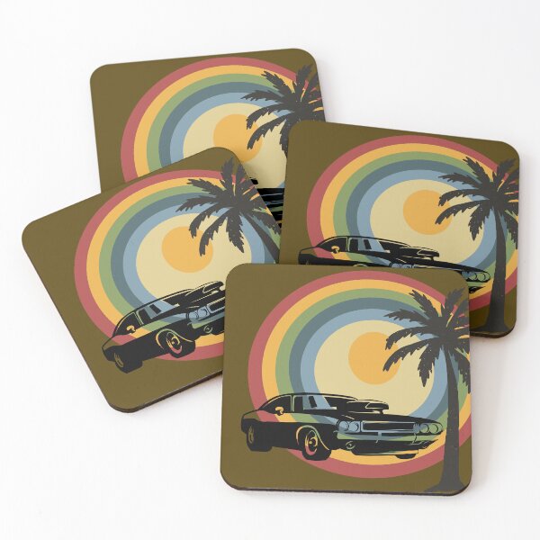 Item preview, Vintage Muscle Car in sun 70' s designed and sold by Jankes88.