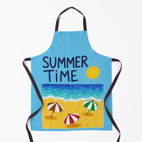 Item preview, Summer Time - Parasols on the beach designed and sold by JOANNASKAH.