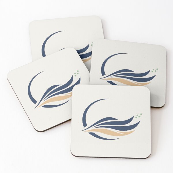 Item preview, ​Minimalist Abstract Circular Wing Emblem designed and sold by Inkfino.
