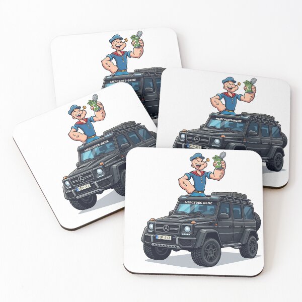 Item preview, Popeye & G-Wagon 4x4 Adventures Vector Art designed and sold by MottotoTech.