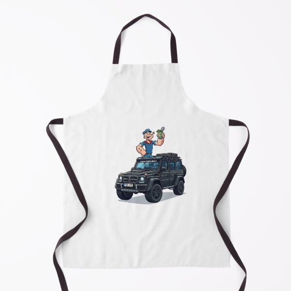 Item preview, Popeye & G-Wagon 4x4 Adventures Vector Art designed and sold by MottotoTech.