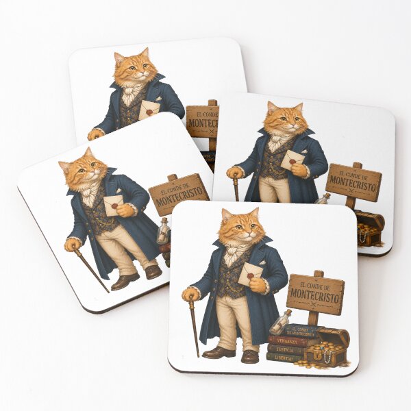 Item preview, The Count of Monte Cristo Cat – Literary Vintage designed and sold by Caradestrella.