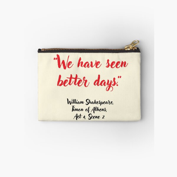 Item preview, Chill Shakespeare Quote from Timon of Athens designed and sold by CharlottePlaceArt.