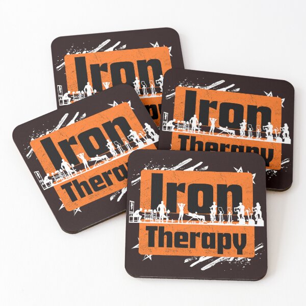 Item preview, Iron Therapy – Gym Workout designed and sold by Arohacollection.