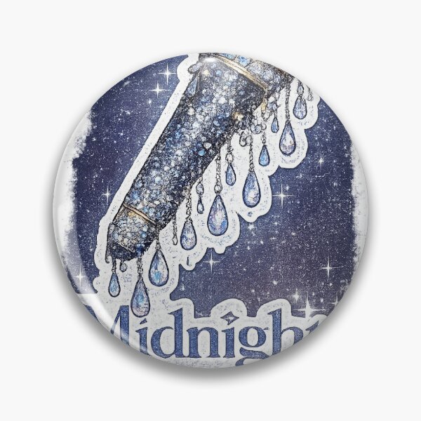 Item preview, Midnights Crystal Microphone Sticker | Dreamy Glitter Pop Aesthetic designed and sold by reeeezcreates.