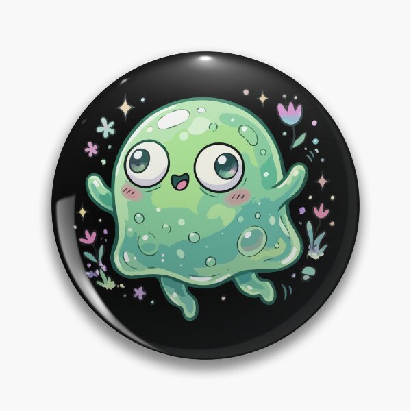 Item preview, Glistening Chartreuse Slime Sprite designed and sold by Emegan Print Art.
