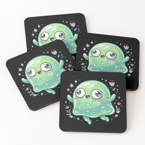 Item preview, Glistening Chartreuse Slime Sprite designed and sold by Emegan Print Art.