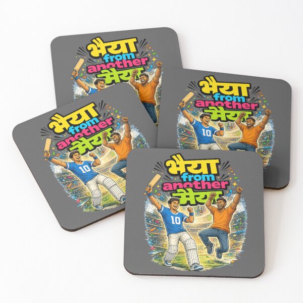 Item preview, Bhaiya from another Maiya - Sports Fans / Sport Lovers | Quirky Hindi Theme Tshirt designed and sold by freezed-frames.