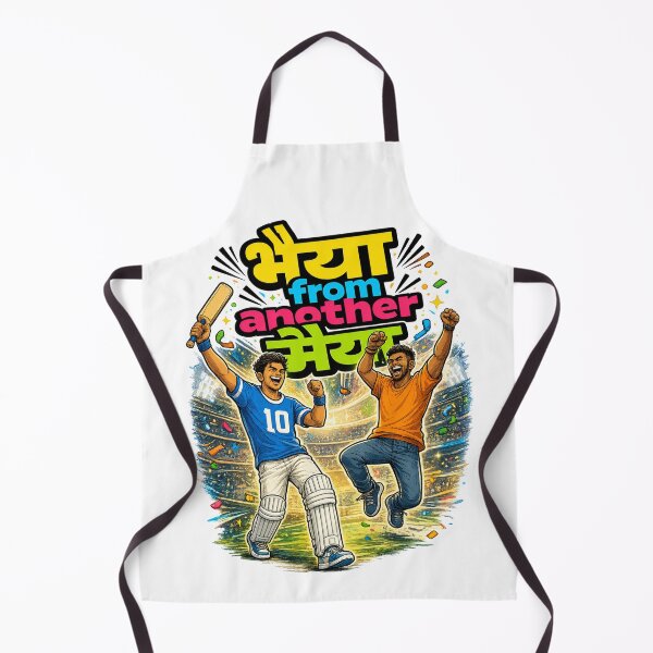 Item preview, Bhaiya from another Maiya - Sports Fans / Sport Lovers | Quirky Hindi Theme Tshirt designed and sold by freezed-frames.