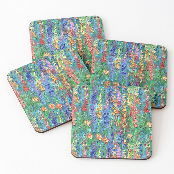 Item preview, Monet-Inspired Colorful Flowers Abstract Digital Design Art designed and sold by DEC02.