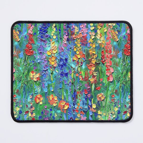 Item preview, Monet-Inspired Colorful Flowers Abstract Digital Design Art designed and sold by DEC02.