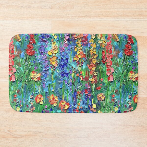 Item preview, Monet-Inspired Colorful Flowers Abstract Digital Design Art designed and sold by DEC02.