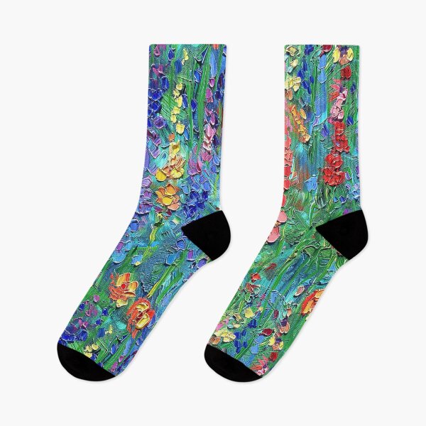 Item preview, Monet-Inspired Colorful Flowers Abstract Digital Design Art designed and sold by DEC02.