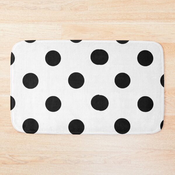 Item preview, Black and White Polka Dot Pattern | Minimalist Scandinavian Seamless Design designed and sold by astersgraphics.