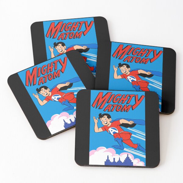 Item preview, Mighty Atom Retro Comic – 1950s Nuclear‑Age Superhero Adventure Art designed and sold by Analog Aura .
