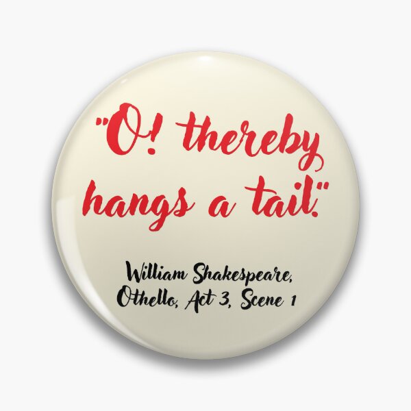 Item preview, Chill Shakespeare Quote from Othello designed and sold by CharlottePlaceArt.