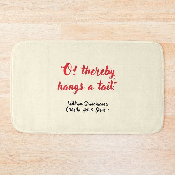 Item preview, Chill Shakespeare Quote from Othello designed and sold by CharlottePlaceArt.