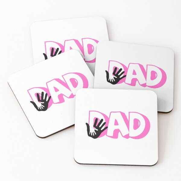Item preview, Minimalist DAD Typography with Holding Hands Illustration designed and sold by Theselinara.