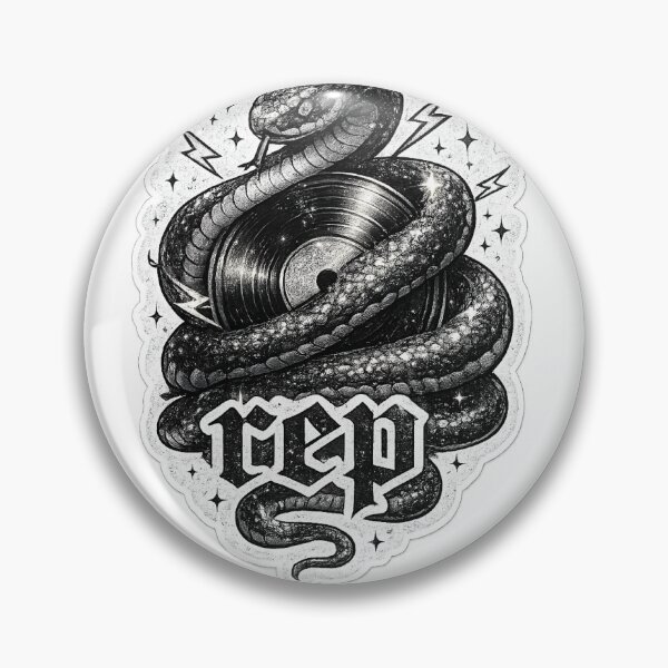 Item preview, Rep Snake Vinyl Sticker | Dark Gothic Music Aesthetic designed and sold by reeeezcreates.