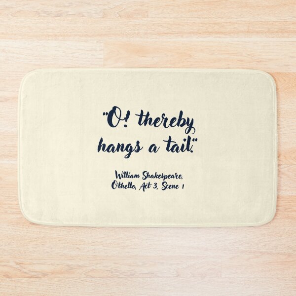 Item preview, Chill Shakespeare Quote from Othello designed and sold by CharlottePlaceArt.