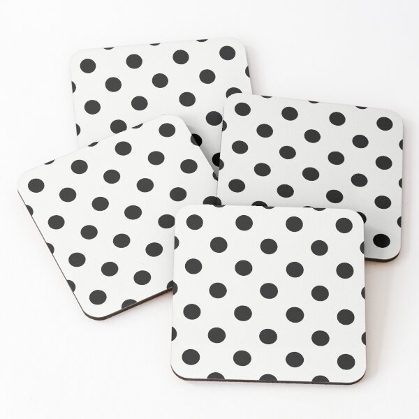 Item preview, Black and White Polka Dot Pattern | Minimalist Scandinavian Seamless Design designed and sold by astersgraphics.