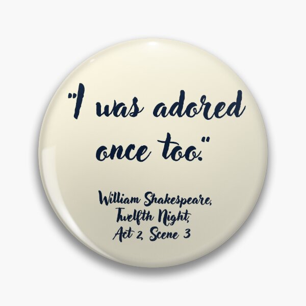 Item preview, Chill Shakespeare Quote from Twelfth Night designed and sold by CharlottePlaceArt.