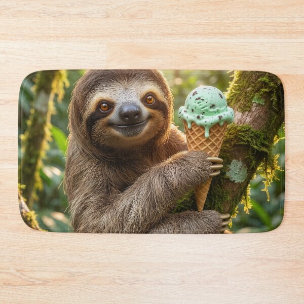 Item preview, Sloth Beats the Heat designed and sold by Tridentulus.