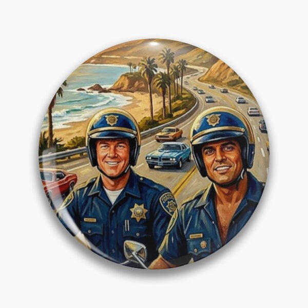 Item preview, On Patrol! – CHiPs Fine Art Print designed and sold by Art's Diner.