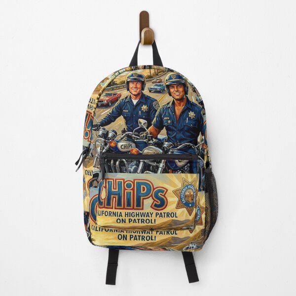 Item preview, On Patrol! – CHiPs Fine Art Print designed and sold by Art's Diner.