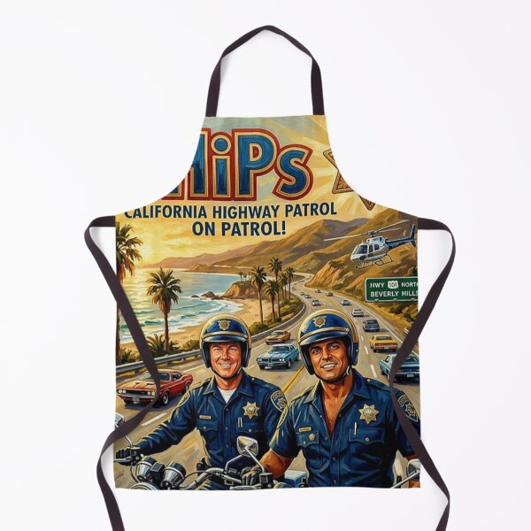Item preview, On Patrol! – CHiPs Fine Art Print designed and sold by Art's Diner.