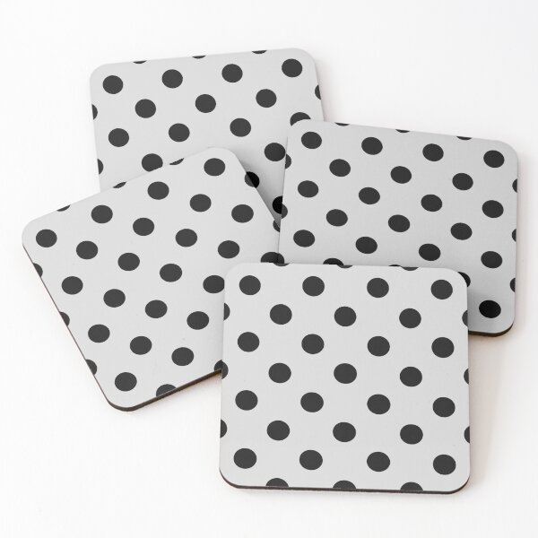 Item preview, Black and White Polka Dot Pattern | Minimalist Scandinavian Seamless Design designed and sold by astersgraphics.