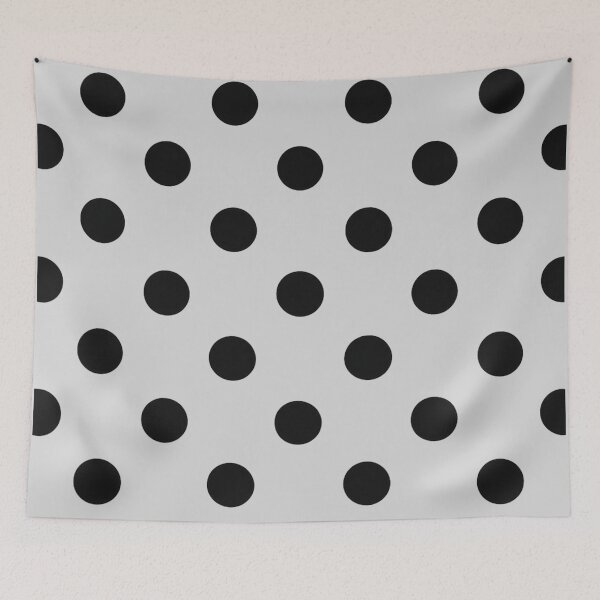 Item preview, Black and White Polka Dot Pattern | Minimalist Scandinavian Seamless Design designed and sold by astersgraphics.