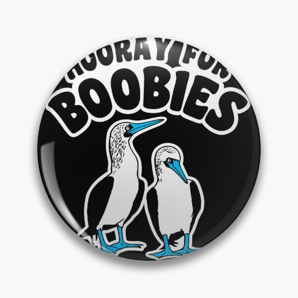 Item preview, Hooray For Boobies Funny Blue Footed Booby Bird Pun designed and sold by Dujosufot.