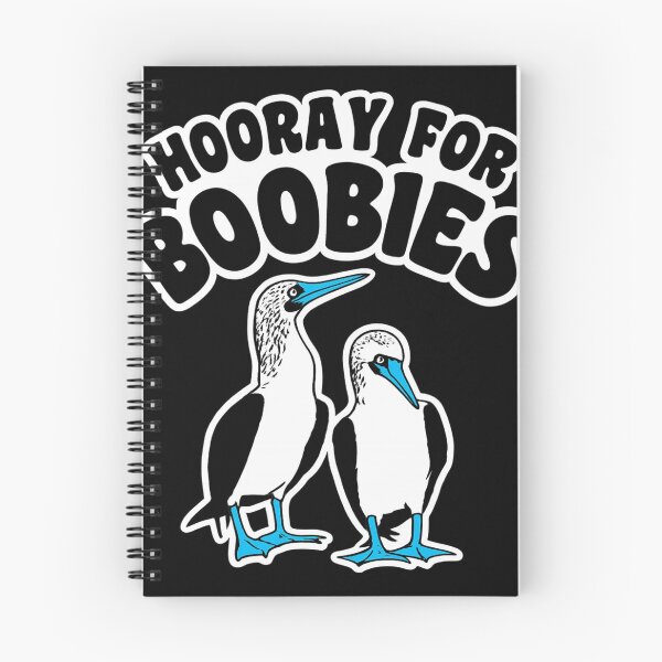 Item preview, Hooray For Boobies Funny Blue Footed Booby Bird Pun designed and sold by Dujosufot.