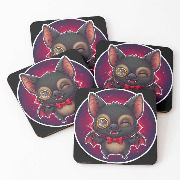 Item preview, Cute Spooky Dracula Bat with Cape designed and sold by  RIVER FLORA .