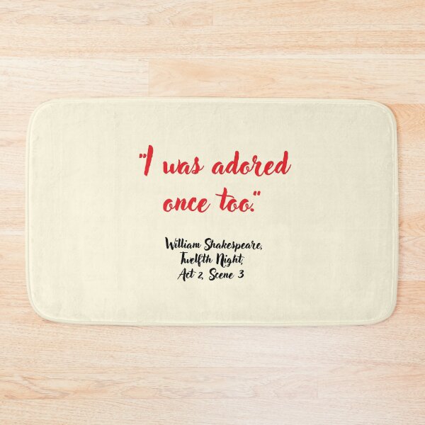 Item preview, Chill Shakespeare Quote from Twelfth Night designed and sold by CharlottePlaceArt.