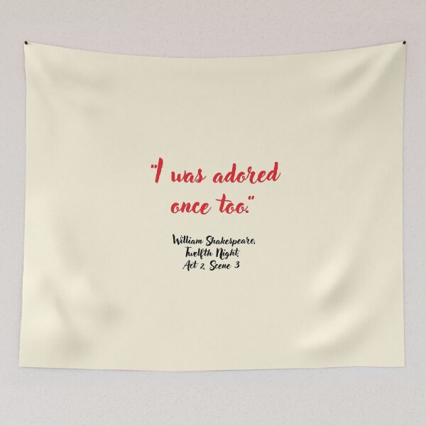 Item preview, Chill Shakespeare Quote from Twelfth Night designed and sold by CharlottePlaceArt.
